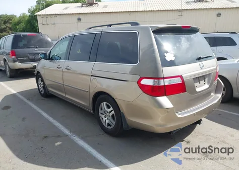 2005 Honda Odyssey Ex-L from USA, damaged, VIN 5FNRL38615B407908